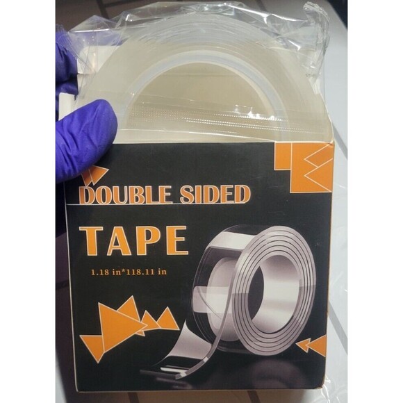 Double Sided Tape, 3M/10ft Nano Tape Heavy Duty Multipurpose Removable Adhesive - Picture 2 of 7